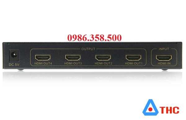 Bộ chia hdmi 1 ra 4 FULL HD EKL